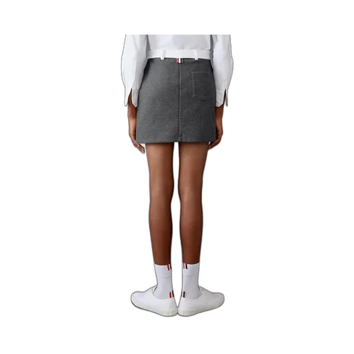 Logo-Patch Mini Skirt