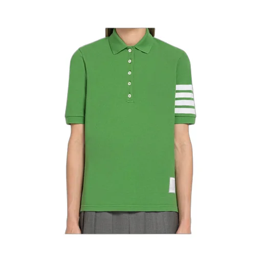 Classic Pique 4-Bar Short-Sleeved Polo Top