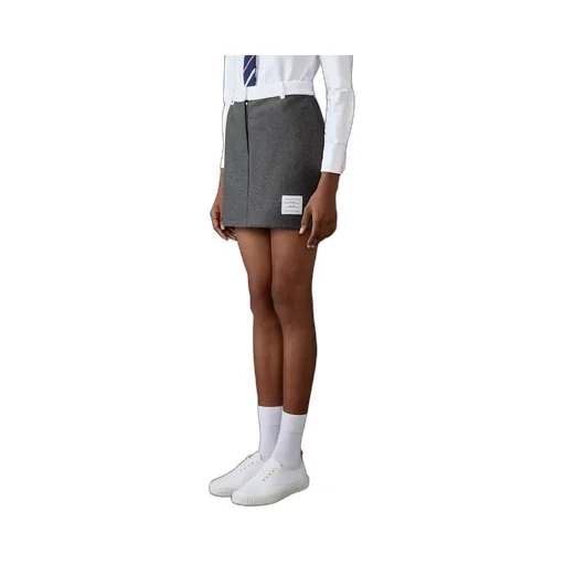Logo-Patch Mini Skirt