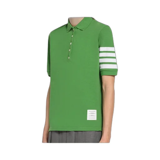 Classic Pique 4-Bar Short-Sleeved Polo Top