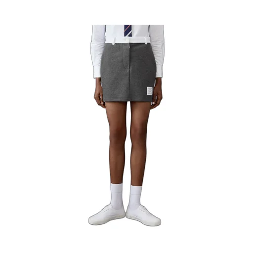 Logo-Patch Mini Skirt