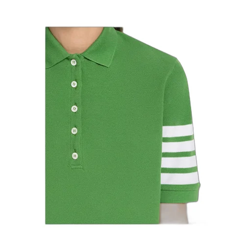 Classic Pique 4-Bar Short-Sleeved Polo Top