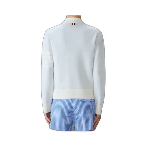 4-Bar Stripe V-Neck Cardigan