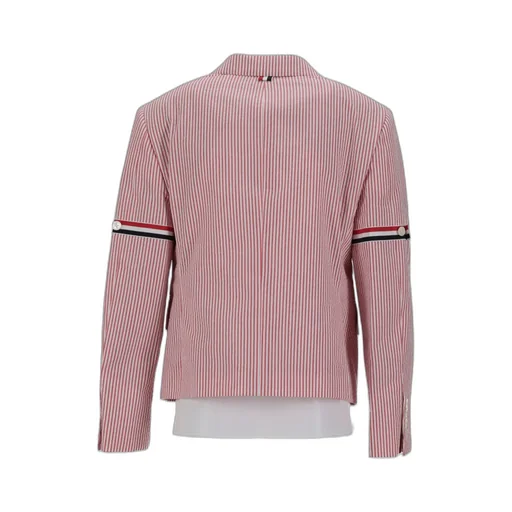 Striped-Pattern Blazer