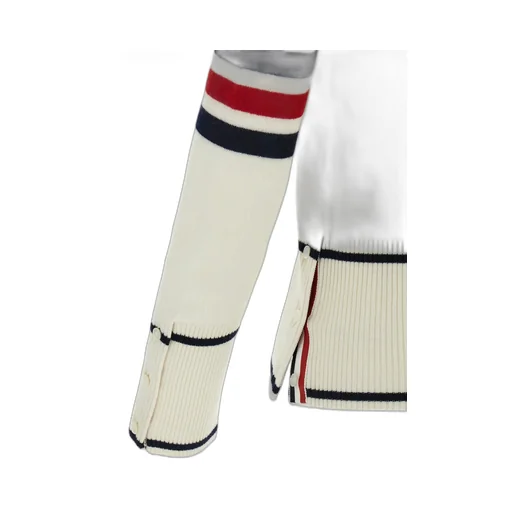 4-Bar Stripe Knitted Cardigan