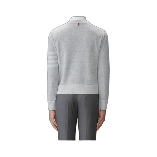 4-Bar Stripe V-Neck Sweater