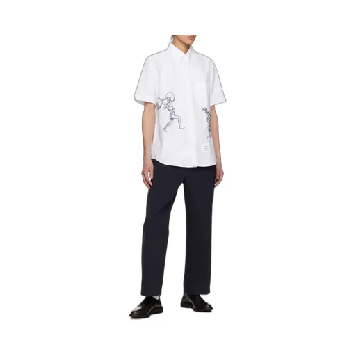 Embroidered Buttoned Shirt