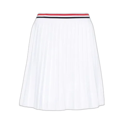 Rwb-Striped Thigh-Length Mini Skirt