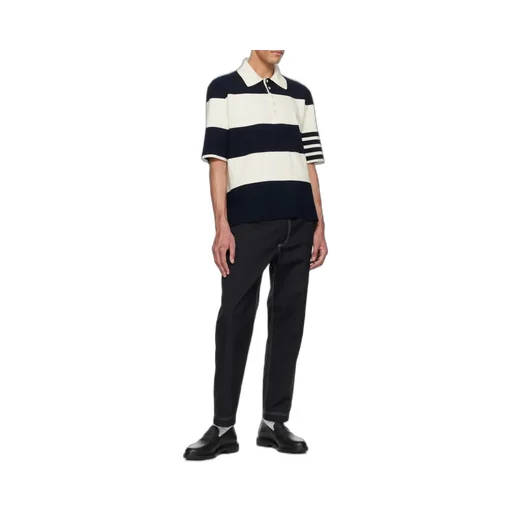 Contrast Stitch Pants