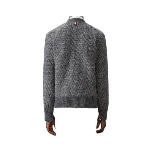 V-Neck Chunky-Knit Cardigan