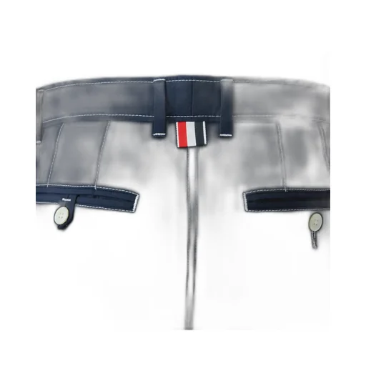 Contrast Stitch Pants