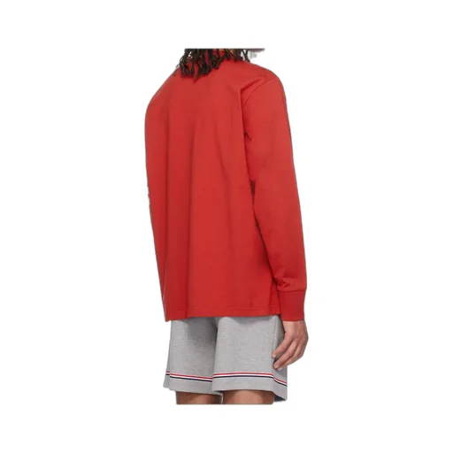 4-Bar Stripe Cotton T-Shirt