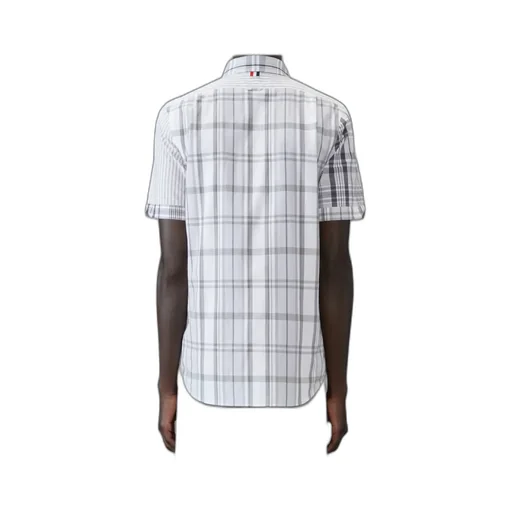Mix-Pattern Cotton Shirt