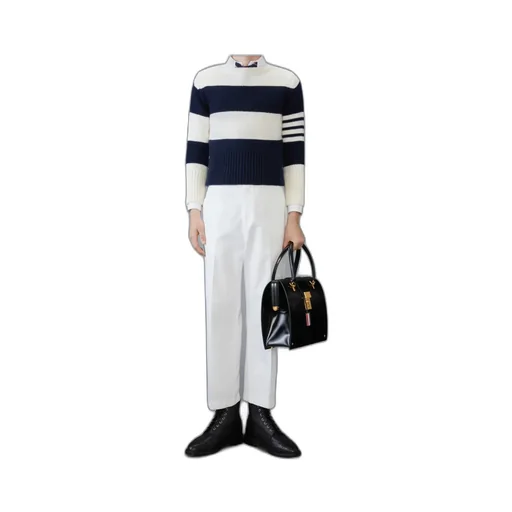 Striped Crewneck Jumper