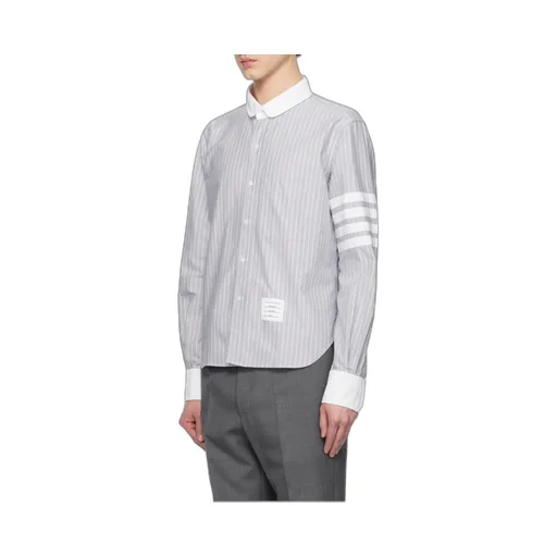 Oxford 4-Bar Shadow Pinstripe Shirt