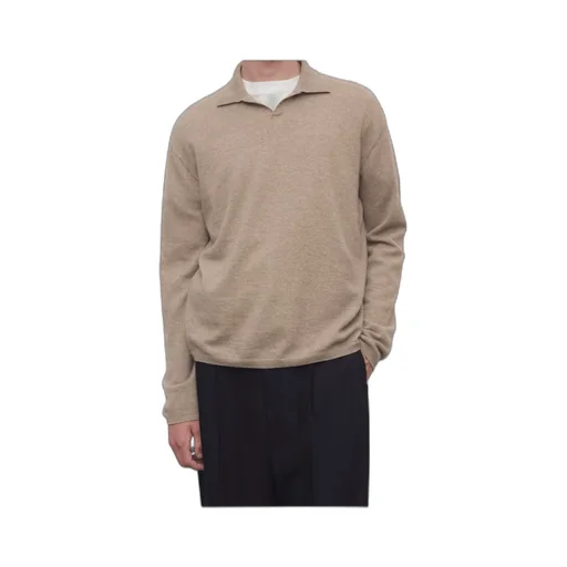 Cashmere Knit Polo
