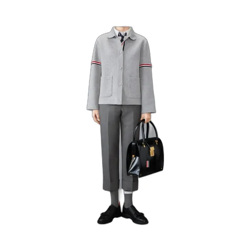 Rwb-Stripe Cotton Jacket