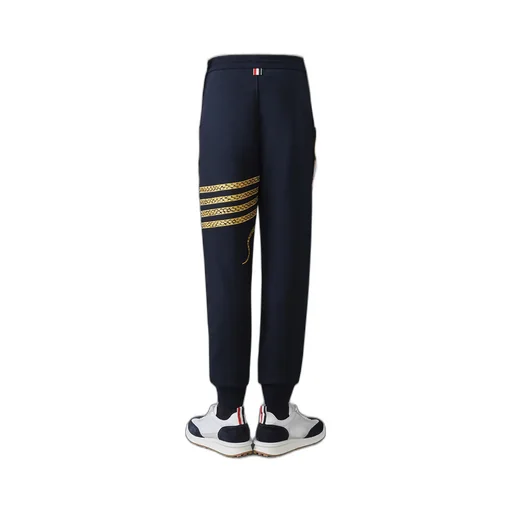 Embroidery Drawstring Track Pants