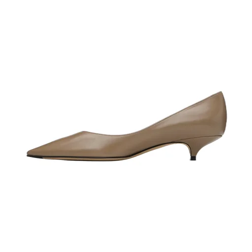 Pointed Mid-Heel Shoes