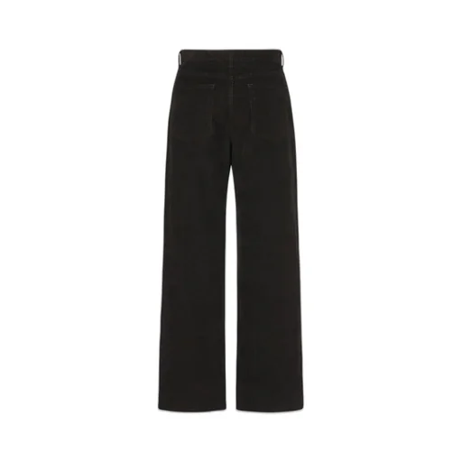 Corduroy Straight-Leg Trousers