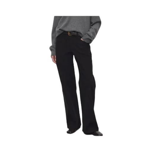 Corduroy Straight-Leg Trousers