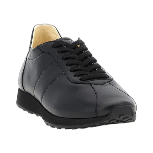 Lace-Up Leather Sneakers