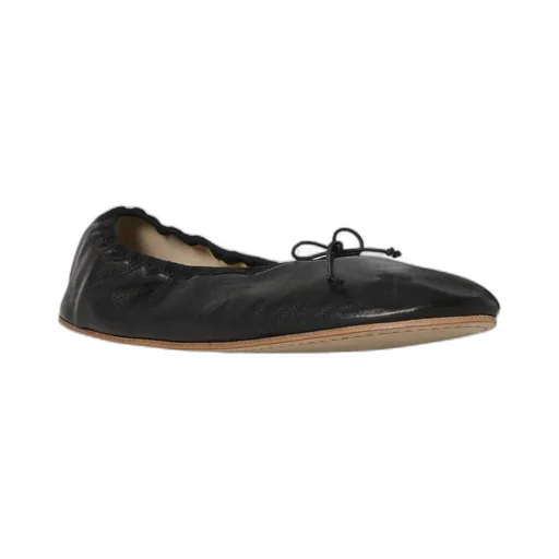 Gathered Ballet Flats