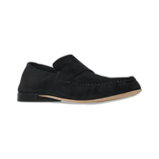 Suede Loafers