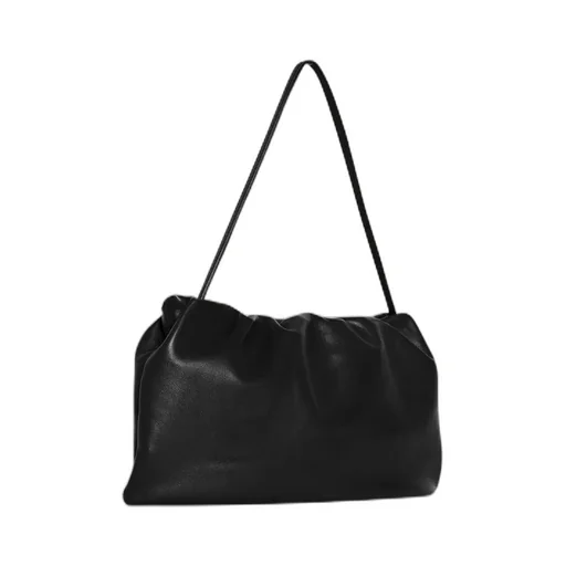 Xl Bourse Pleated Tote