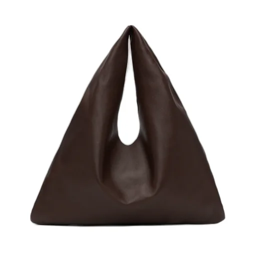 Open Top Draped Small Tote Bag
