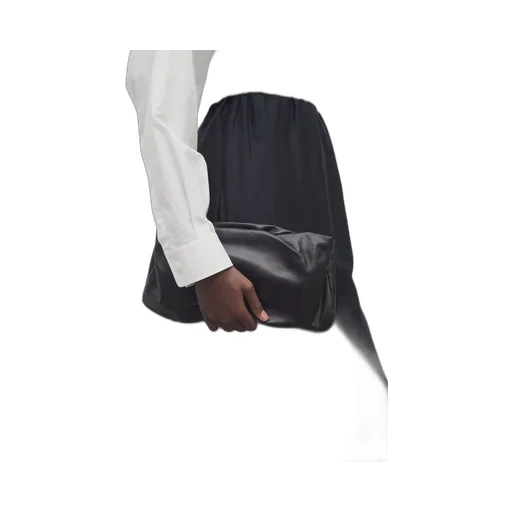 Xl Bourse Pleated Tote