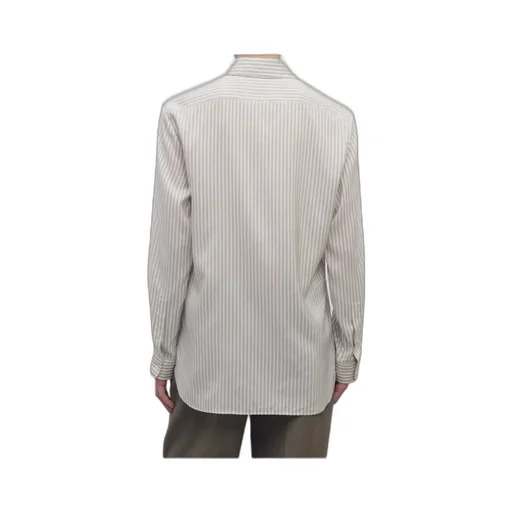 Striped Silk Shirt