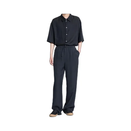Elastic Waist Casual Pants
