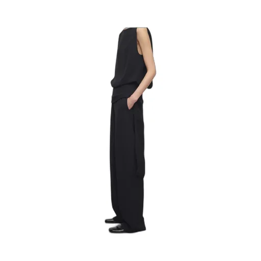 Elastic Waist Casual Pants