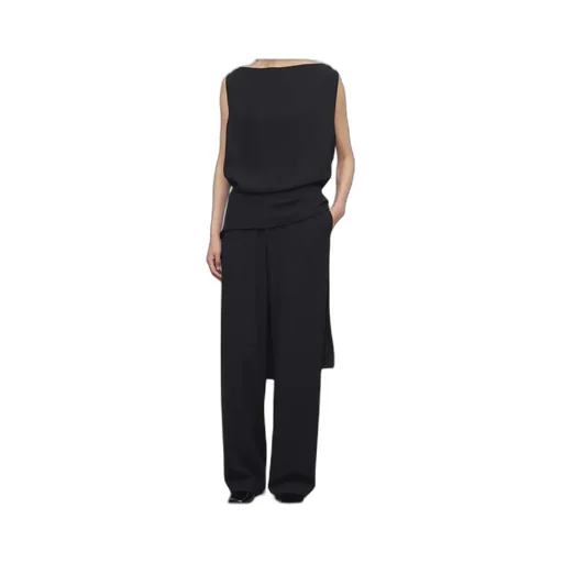 Elastic Waist Casual Pants