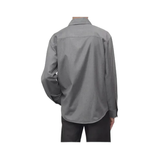 Dashiell Long-Sleeved Wool Shirt