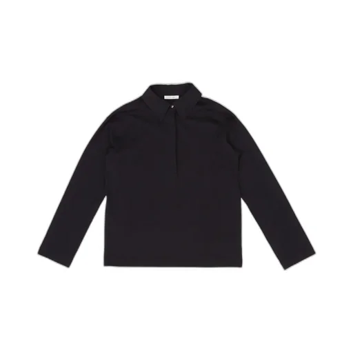 Long-Sleeved Polo Shirt