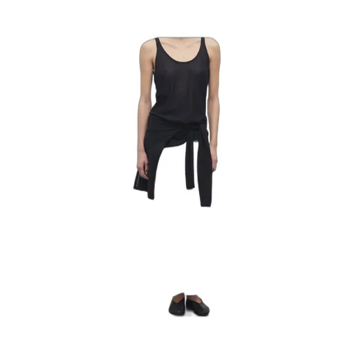 Asymmetrical Silk Skirt