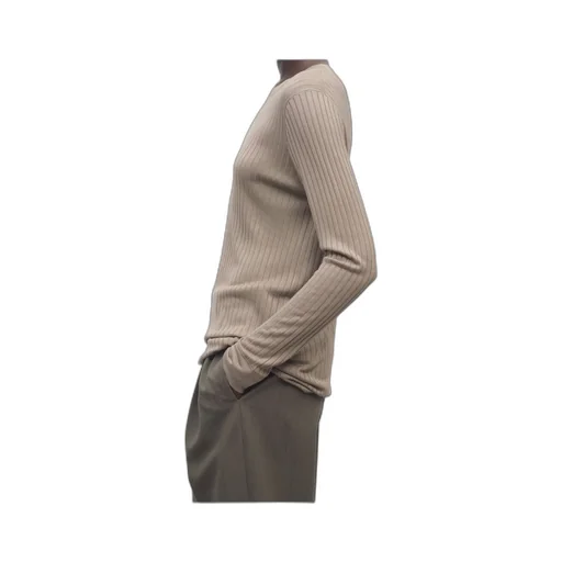 Ribbed Long-Sleeve Top