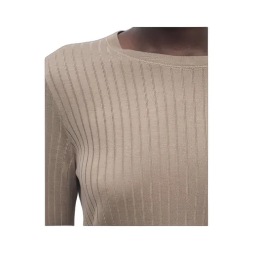 Ribbed Long-Sleeve Top