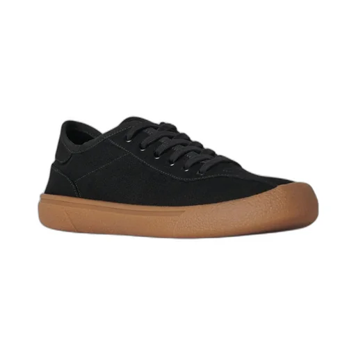 Panelled Lace-Up Sneakers