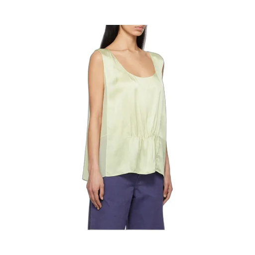 Dinara Gathered-Detail Top
