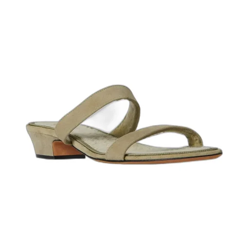 Round-Headed High-Heeled Sandals