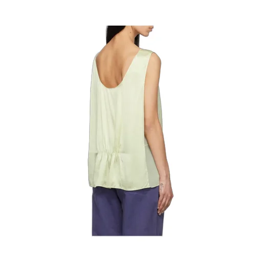 Dinara Gathered-Detail Top