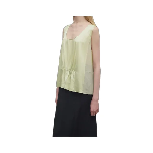 Dinara Gathered-Detail Top