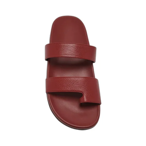 Open-Toed Flat Sandals