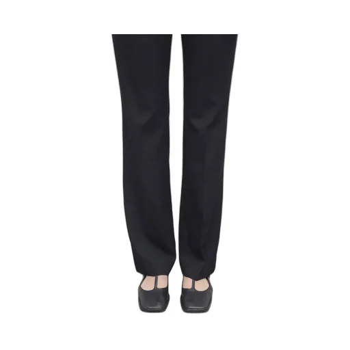 Square T-Strap Flat Shoes