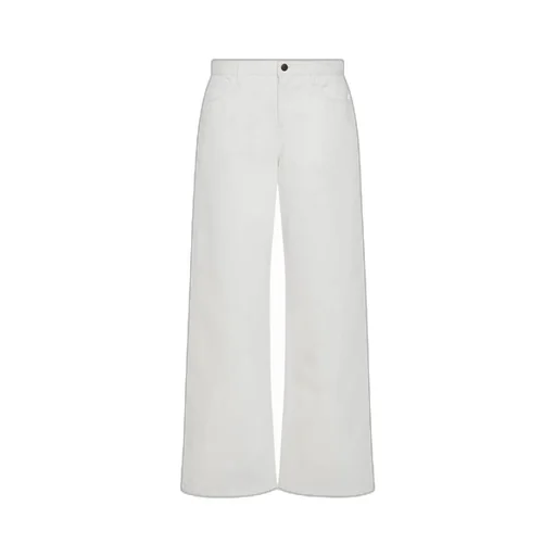 Button Detailed Straight Leg Jeans