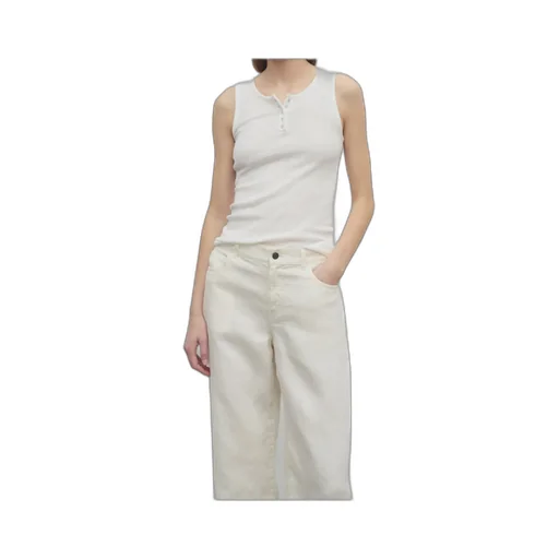 Mansel Ribbed Sleeveless Tank Top