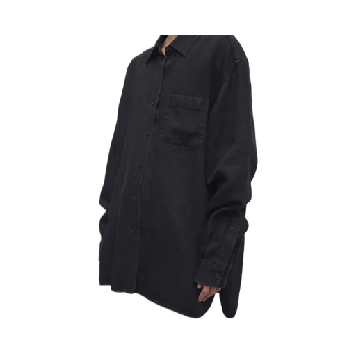 Nesson Button-Up Denim Shirt
